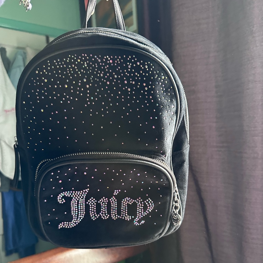 Juicy Couture Black Backpack